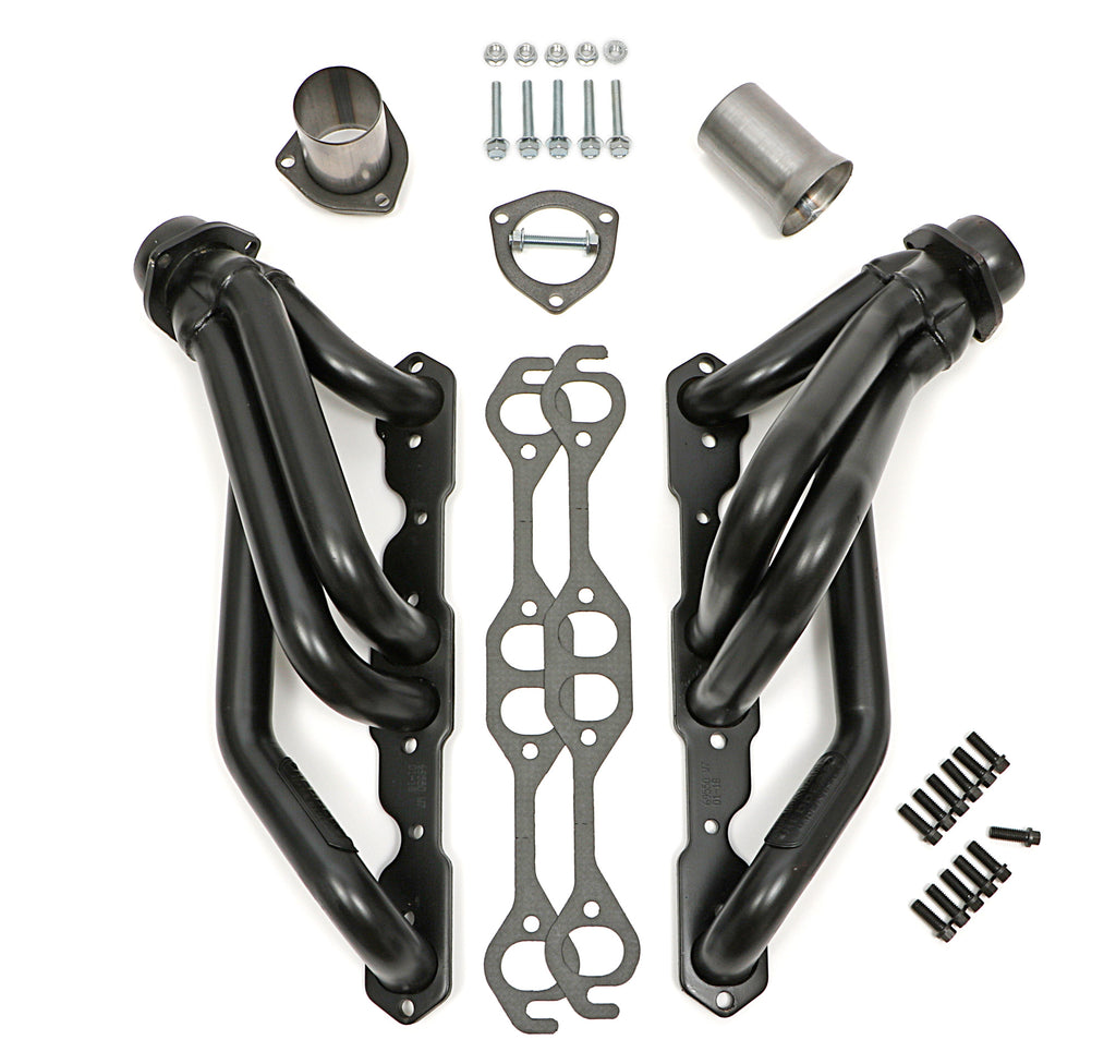 Hedman Hedders 69550 1-1/2 in. Mid-Length Swap Headers For SB Chevy into 4WD S10 for Select Chevrolet S10, Chevrolet S10 Blazer, GMC S15, GMC S15 Jimmy