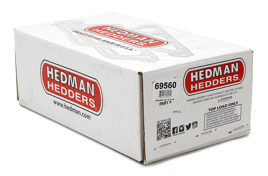 Hedman Hedders 69560 1-3/4 in. Mid-Length Swap Headers For SB Chevy into 2WD S10 for Select GMC Jimmy