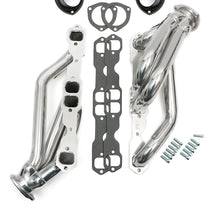 Load image into Gallery viewer, Hedman Hedders 69566 Silver 1-3/4 in Mid-Length Swap Headers For SB Chevy into 2WD S10 for Select GMC Jimmy