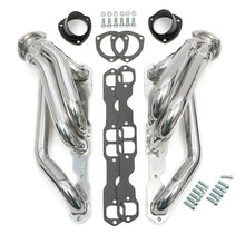 Load image into Gallery viewer, Hedman Hedders 69566 Silver 1-3/4 in Mid-Length Swap Headers For SB Chevy into 2WD S10 for Select GMC Jimmy