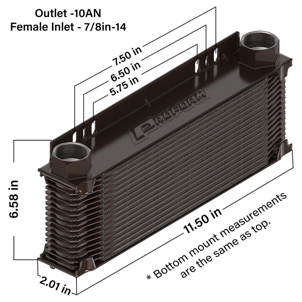 Proform 69570-16 Tundra Series 16 Row High Efficiency Transmission and Oil Cooler
