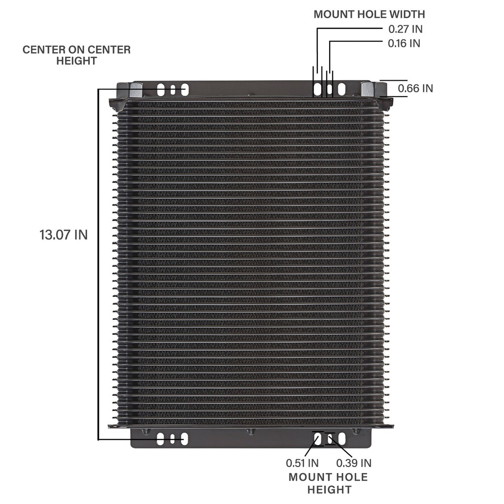 Proform 69570-40 Tundra Series Oil and Transmission Cooler - 40 Rows