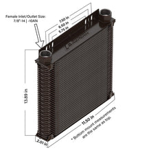 Load image into Gallery viewer, Proform 69570-40 Tundra Series Oil and Transmission Cooler - 40 Rows