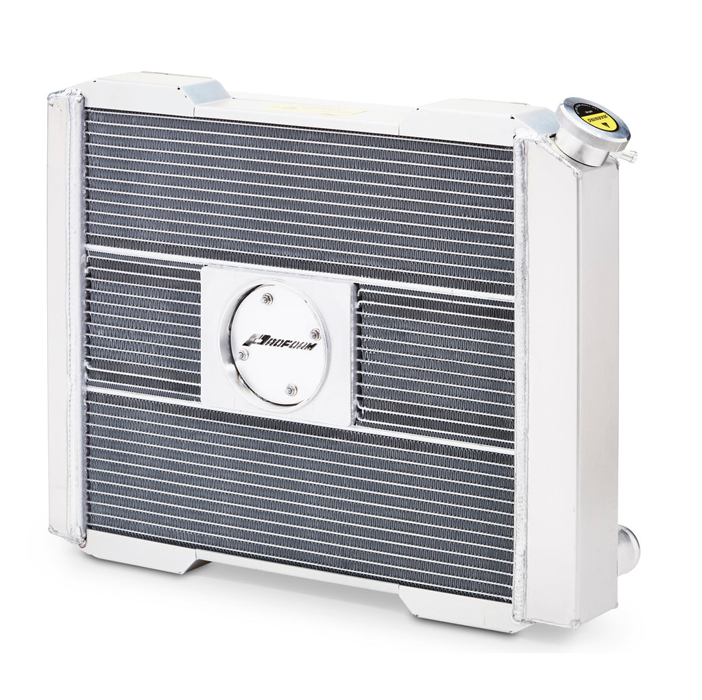 Proform 69590-17 Slim-Fit Radiator System, Universal, Ford Style, 17-inch Core, Manual Trans