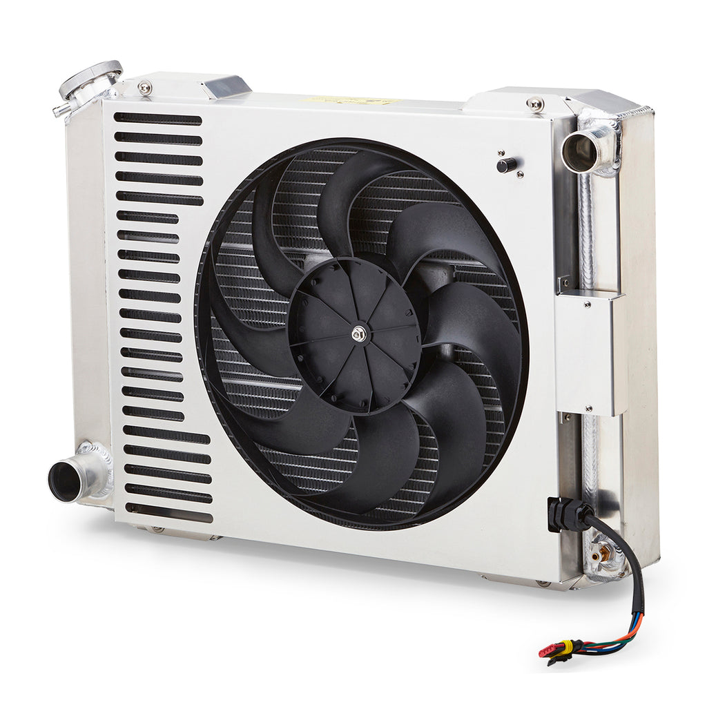 Proform 69590-21 Slim-Fit Radiator System, Universal, Ford Style, 21-inch Core, Manual Trans