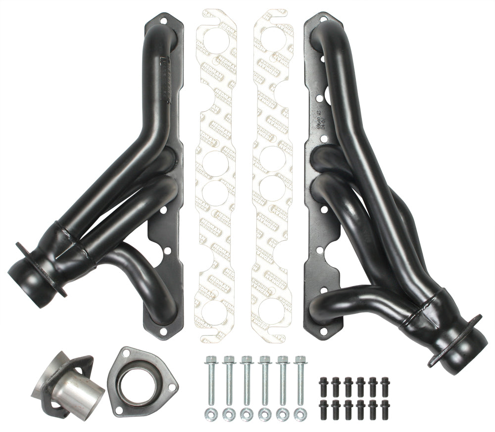 Hedman Hedders 69640 Mid-Length Swap Headers For Chevy 283-400 into 87-95 Wrangler for Select Jeep Wrangler