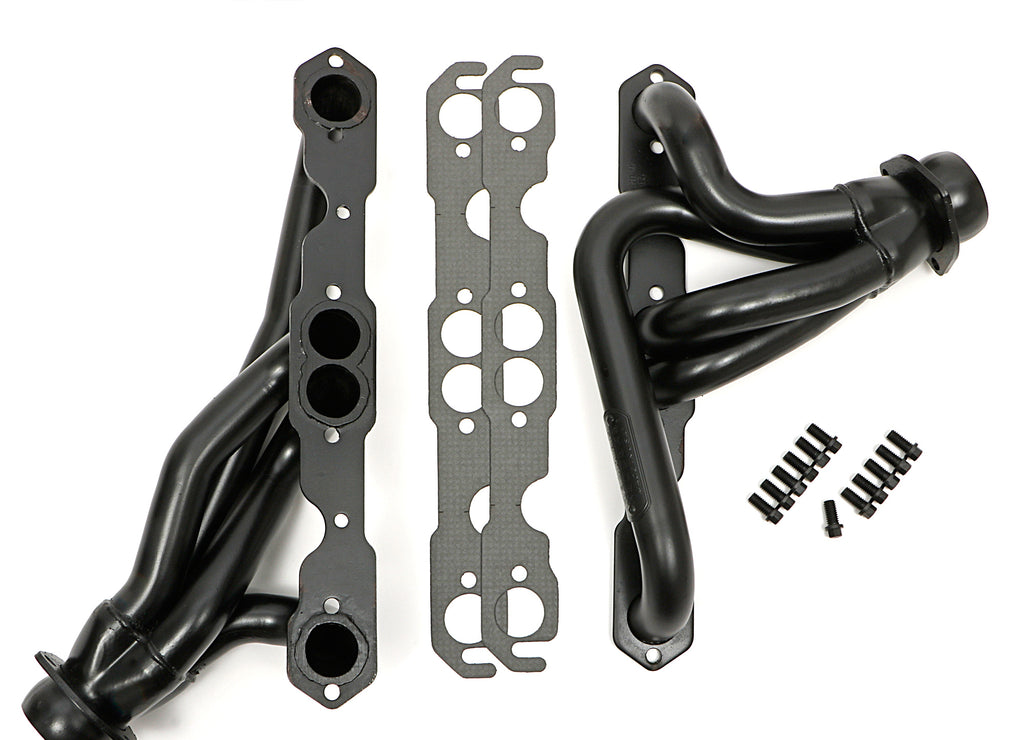 Hedman Hedders 69670 Mid-Length Engine Swap Headers For SB Chevy in 76-86 JEEP CJ for Select Jeep CJ5, Jeep CJ7
