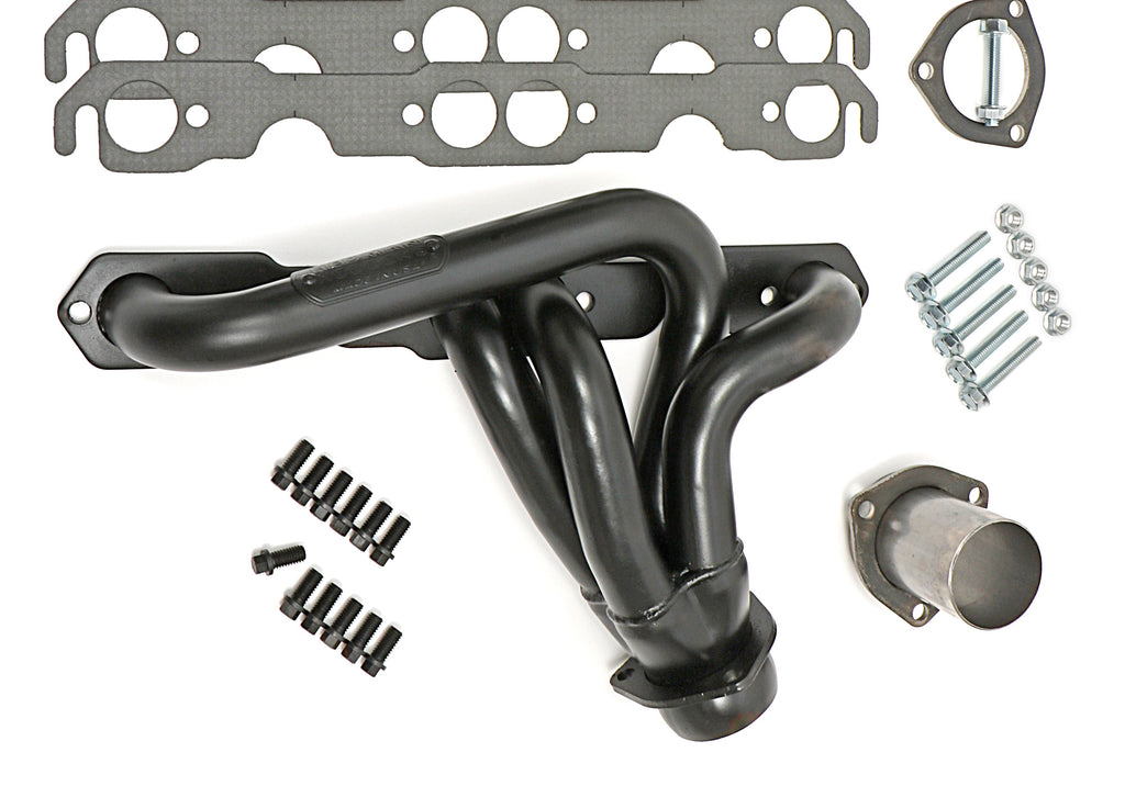 Hedman Hedders 69670 Mid-Length Engine Swap Headers For SB Chevy in 76-86 JEEP CJ for Select Jeep CJ5, Jeep CJ7