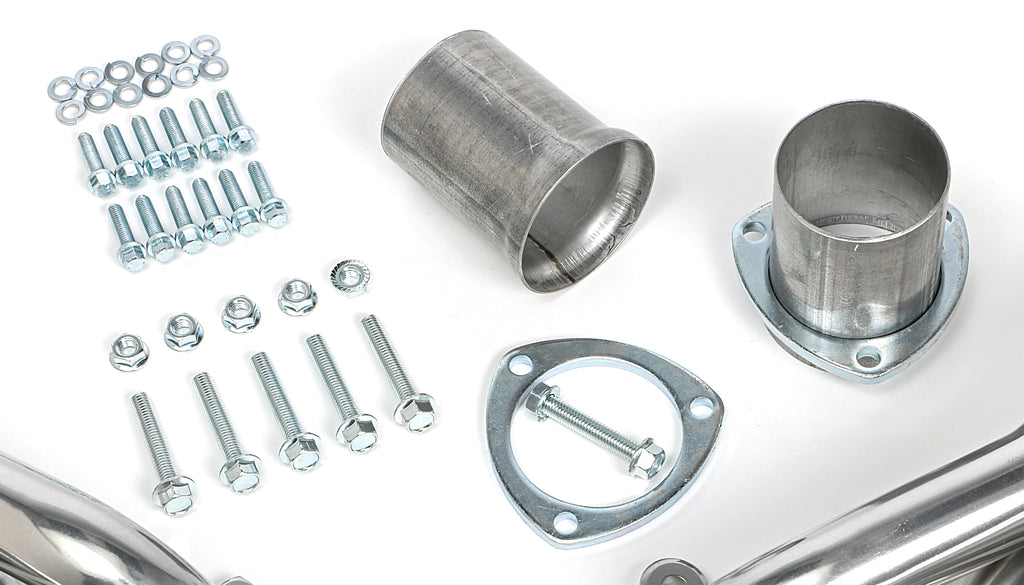 Hedman Hedders 69716 Silver Mid-Length LS Swap Headers For 67-87 GM 2WD Truck/Suburban for Select GMC C25/C2500 Suburban