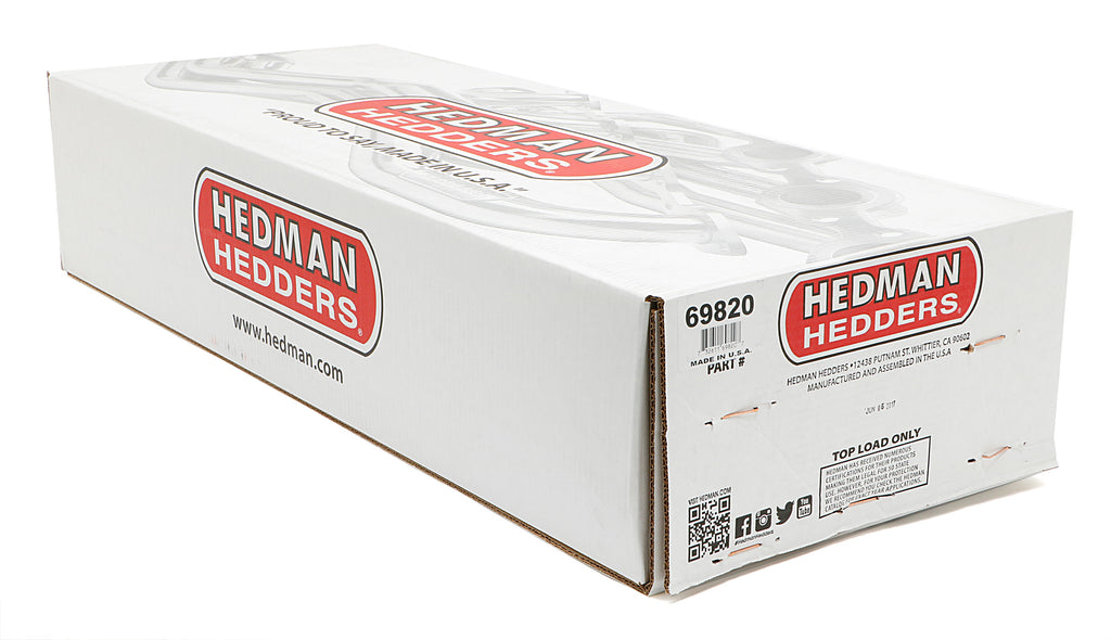 Hedman Hedders 69820 HD SILVER LONG-TUBE HEADERS For 67-91 GM TRUCK-SUV With 396-502 for Select Chevrolet Blazer, Chevrolet C10, Chevrolet C10 Pickup, Chevrolet C1500, Chevrolet C20, Chevrolet C20 Pickup, Chevrolet C20 Suburban, Chevrolet C2500,