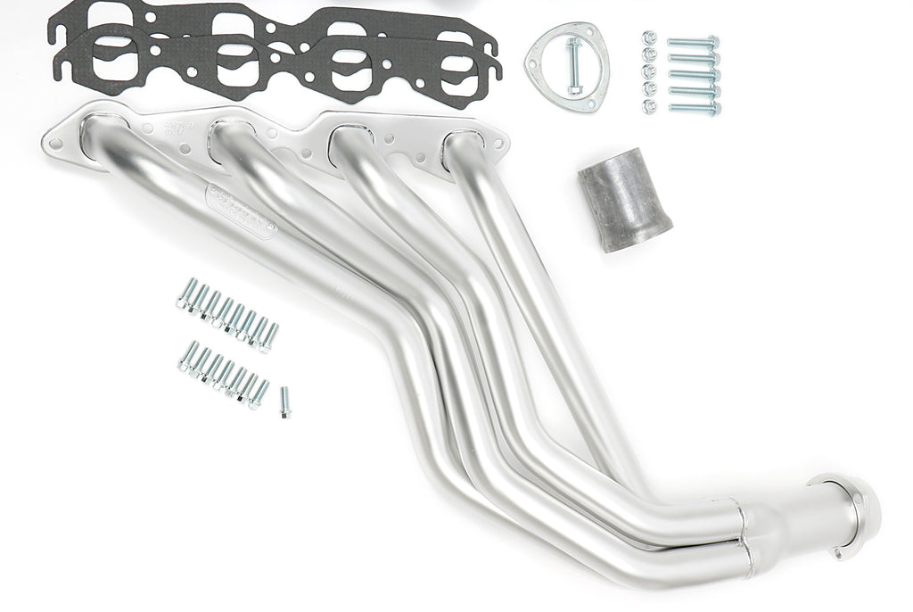 Hedman Hedders 69820 HD SILVER LONG-TUBE HEADERS For 67-91 GM TRUCK-SUV With 396-502 for Select Chevrolet Blazer, Chevrolet C10, Chevrolet C10 Pickup, Chevrolet C1500, Chevrolet C20, Chevrolet C20 Pickup, Chevrolet C20 Suburban, Chevrolet C2500,