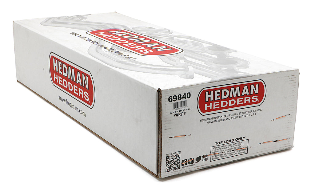 Hedman Hedders 69840 HD SILVER LONG-TUBE HEADERS For 88-95 5.0-5.7L GM 2WD/4WD TRUCKS Without A.I.R. for Select Chevrolet C1500, Chevrolet C2500, Chevrolet C3500, Chevrolet K1500, Chevrolet K2500, Chevrolet K3500, Chevrolet R20, Chevrolet R2500,