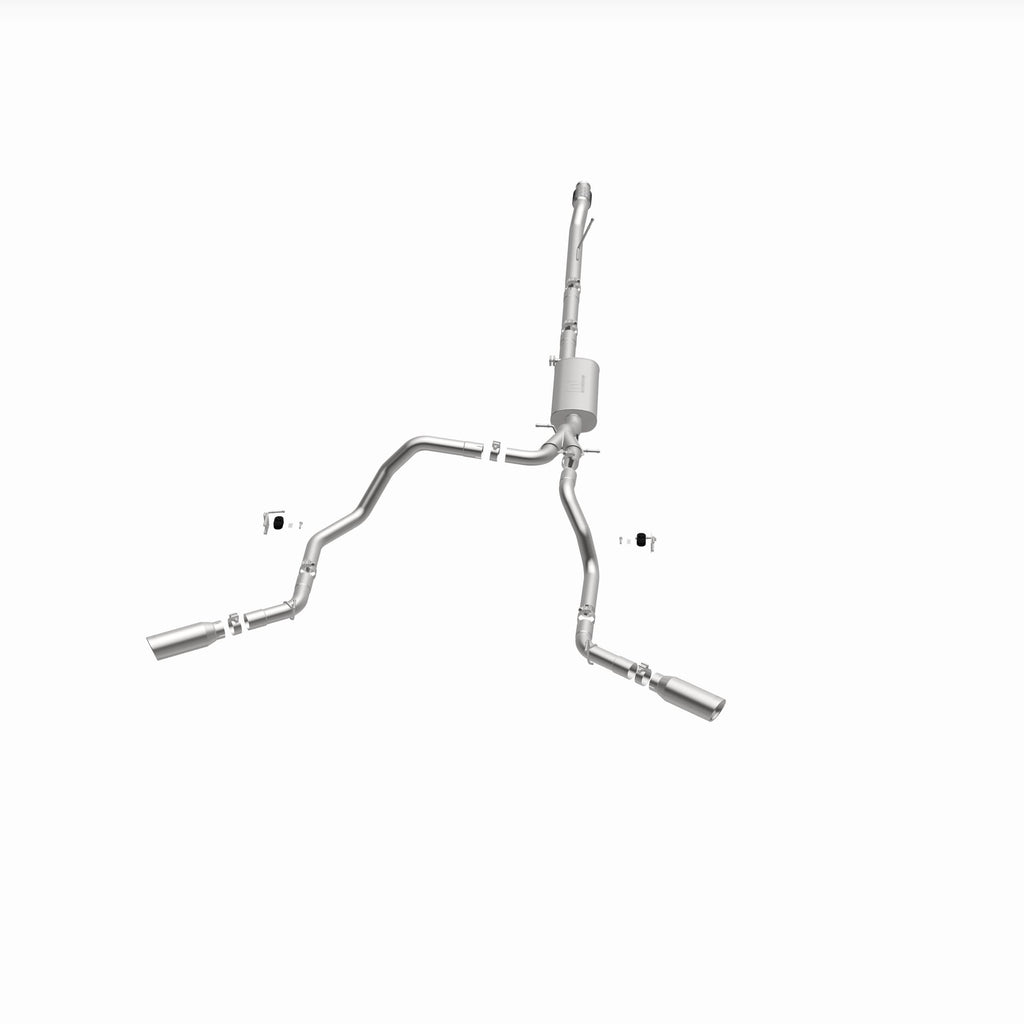 MagnaFlow Exhaust Products 19473 Street Series Polished Cat-Back System for Select Chevrolet Silverado 1500, Chevrolet Silverado LTD, GMC Sierra 1500, GMC Sierra Limited