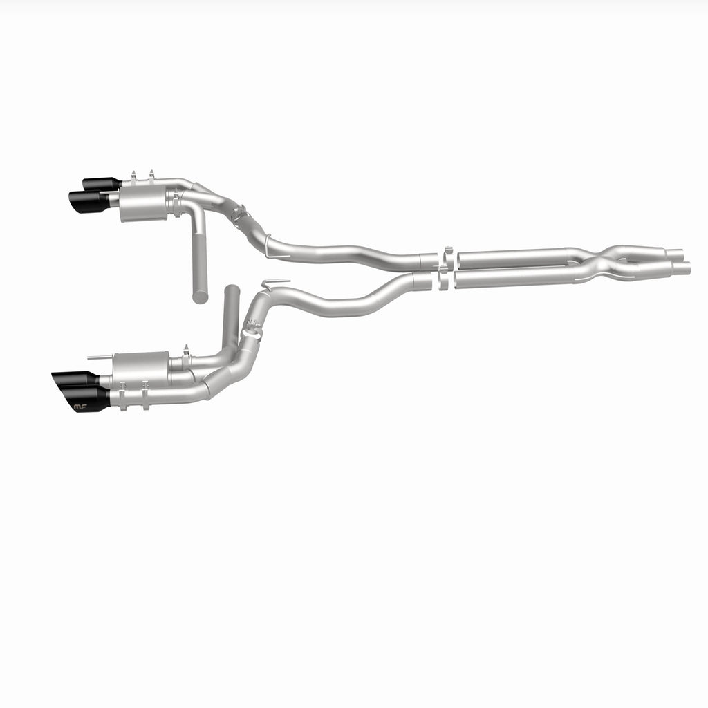 MagnaFlow Exhaust Products 19579 NEO Series Black Chrome Tips Cat-Back System for Select Ford Mustang