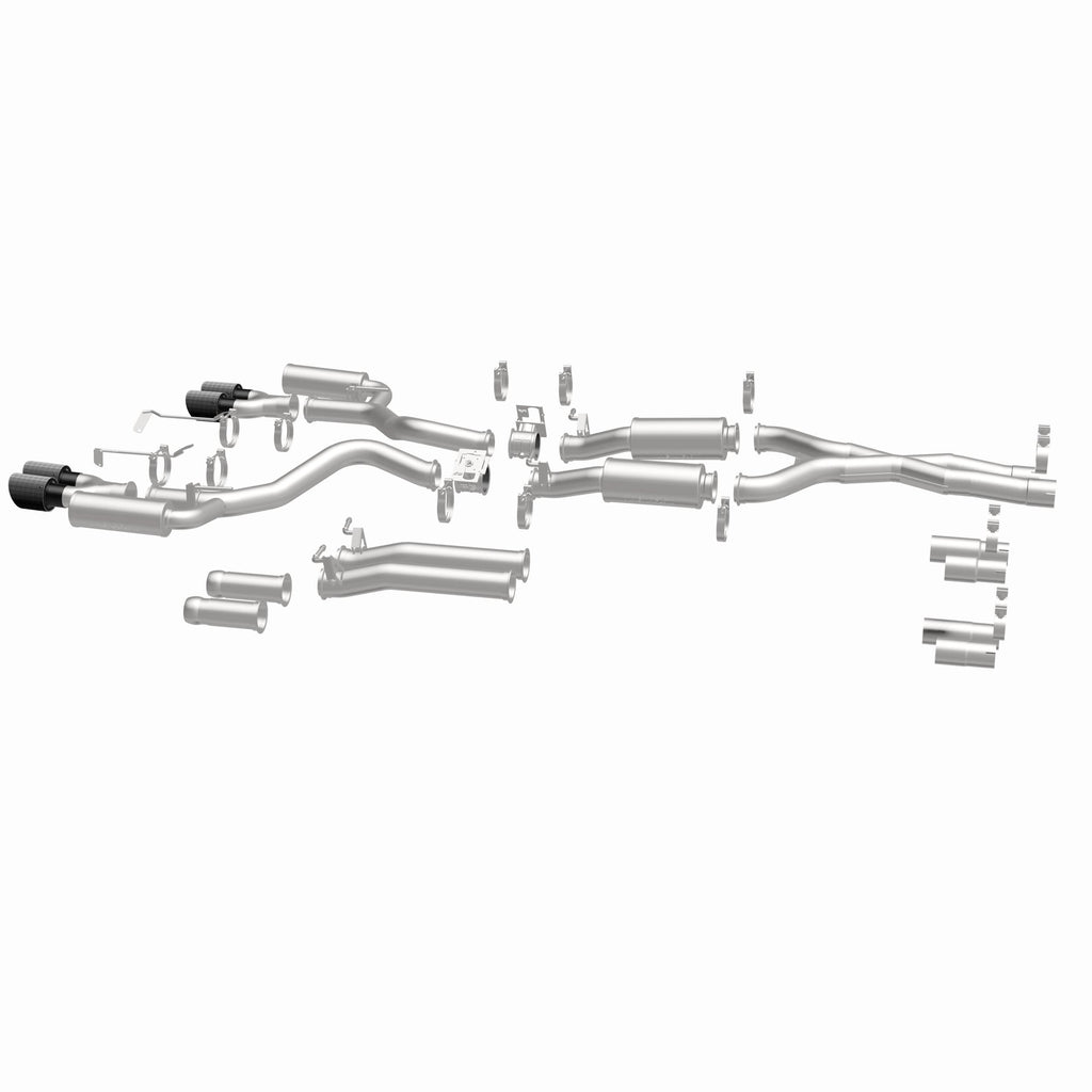 MagnaFlow Exhaust Products 19536 xMOD Series Carbon Fiber Tips Cat-Back System for Select Dodge Challenger