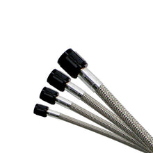Load image into Gallery viewer, 6An-18In-Stainless-Steel-Braided-Hose---Black