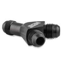 Load image into Gallery viewer, -6An-Forged-Y-Block-Adapter-Black