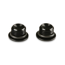 Load image into Gallery viewer, -6An-Low-Profile-Port-Plug,-Black,-2Pk