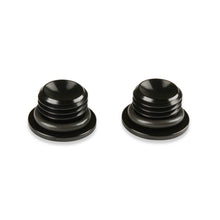 Load image into Gallery viewer, -6An-Low-Profile-Port-Plug,-Black,-2Pk