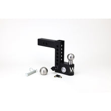 Load image into Gallery viewer, 6In-Drop-2In-Shank-Aero-Hitch-WBuiltin-Scale-2In-Stainless-Steel-Ball-Rated-For-12500-Lbs-Gtw