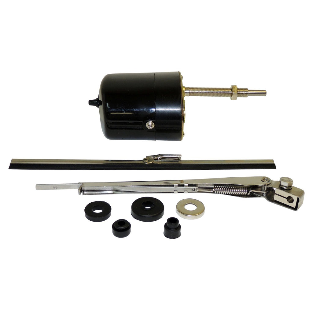 Crown Automotive Jeep Replacement 6V 6 Volt Wiper Motor Kit for 1941-1958 Jeep MB, CJ-2A, CJ-3A, CJ-3B, CJ-5, CJ-6 for Select Jeep Willys, Willys MB