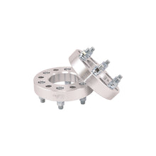 Load image into Gallery viewer, 6X135mm6X5.31-In-Bolt-Pattern-1.25-In-Thick-87.10Mm-Hub-Silver-Alum-Set-Of-2