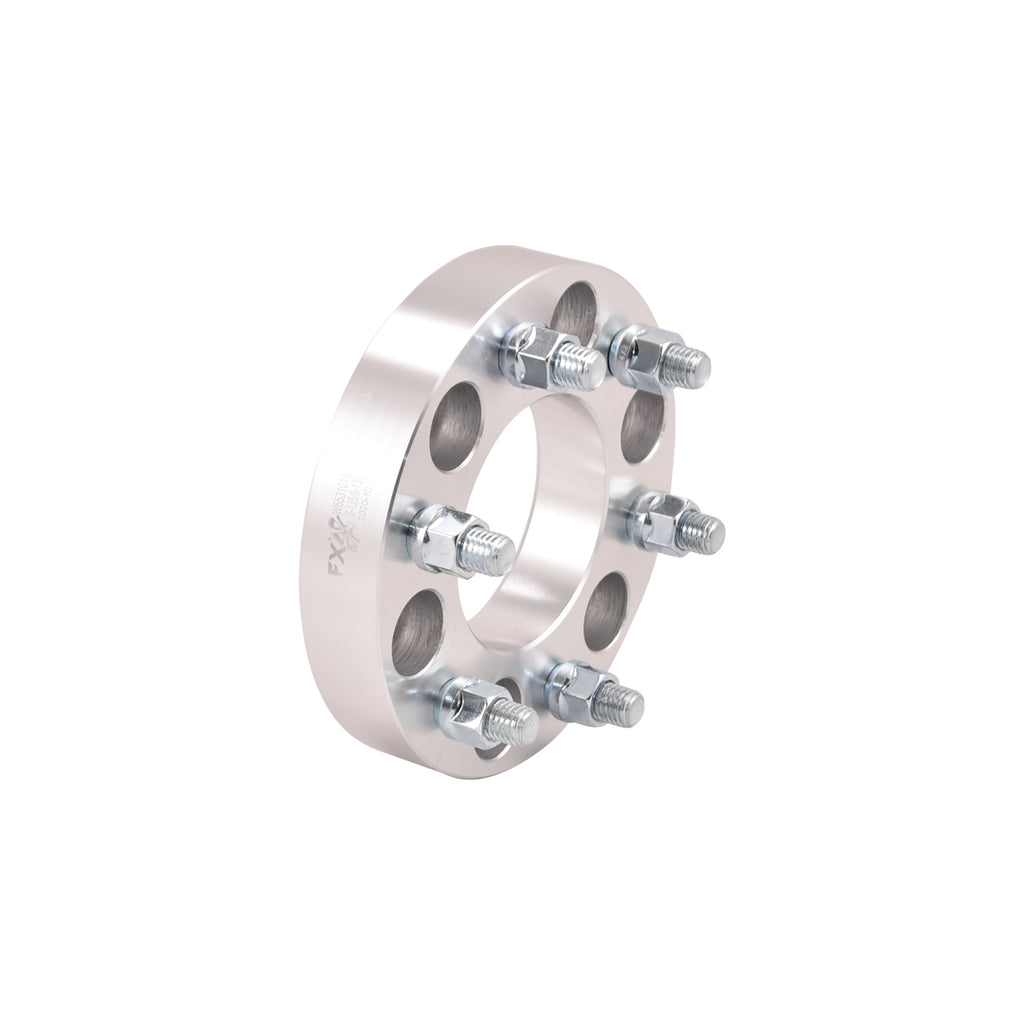 6X135mm6X5.31-In-Bolt-Pattern-1.25-In-Thick-87.10Mm-Hub-Silver-Alum-Set-Of-2