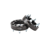TRAILFX W655003B 6x139.7mm/6x5.50 In Bolt Pattern 1.5 In Thick 108mm Hub Black Alum Set Of 2