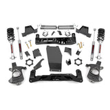 Rough Country 22732 6.0 Inch GM Suspension Lift Kit w/N3 Struts and N3 Shocks 14-18 1500 PU 4WD Aluminum