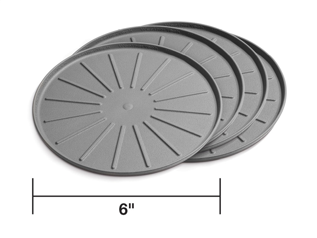 Weathertech 8A6CSTGR Round Coaster Set
