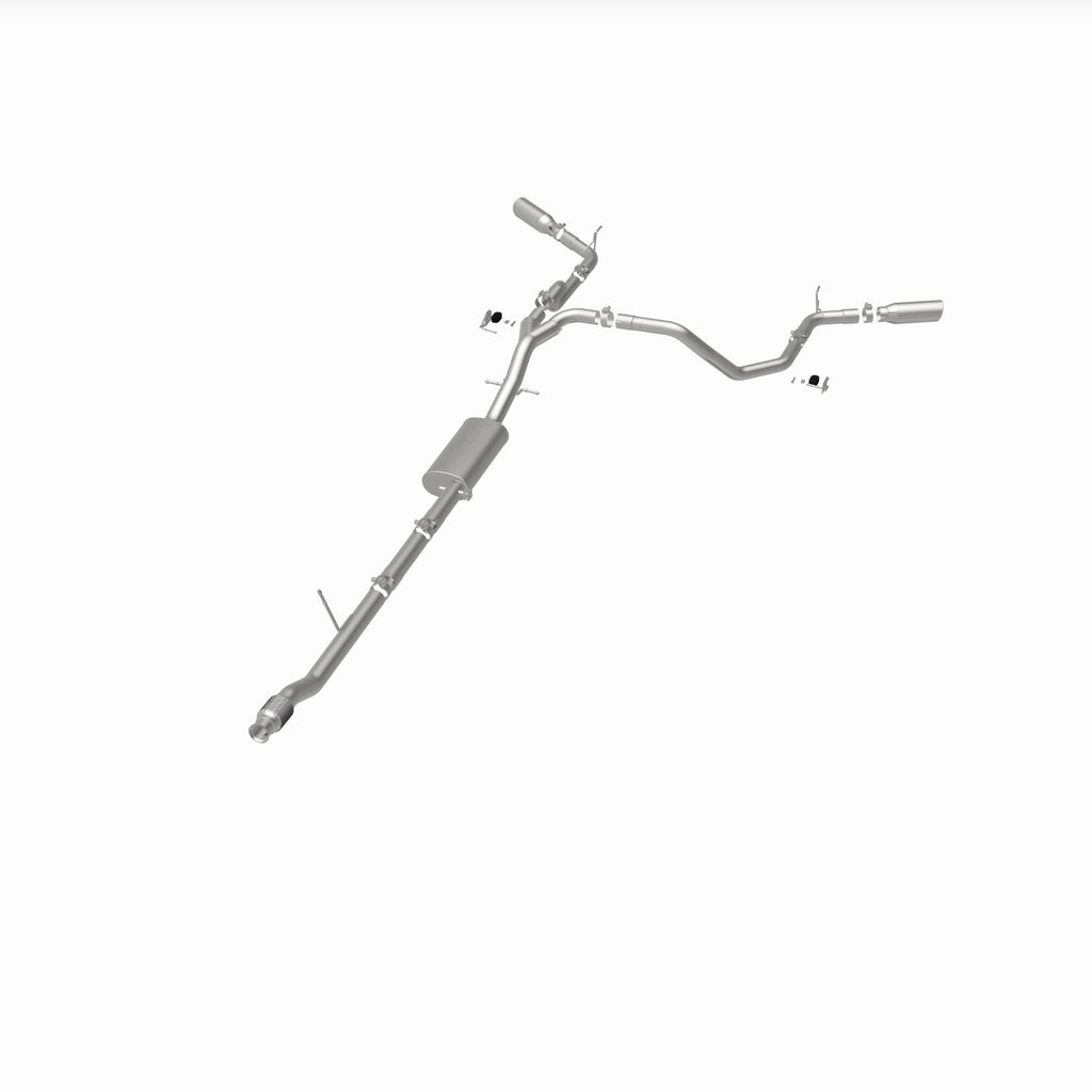 MagnaFlow Exhaust Products 19473 Street Series Polished Cat-Back System for Select Chevrolet Silverado 1500, Chevrolet Silverado LTD, GMC Sierra 1500, GMC Sierra Limited