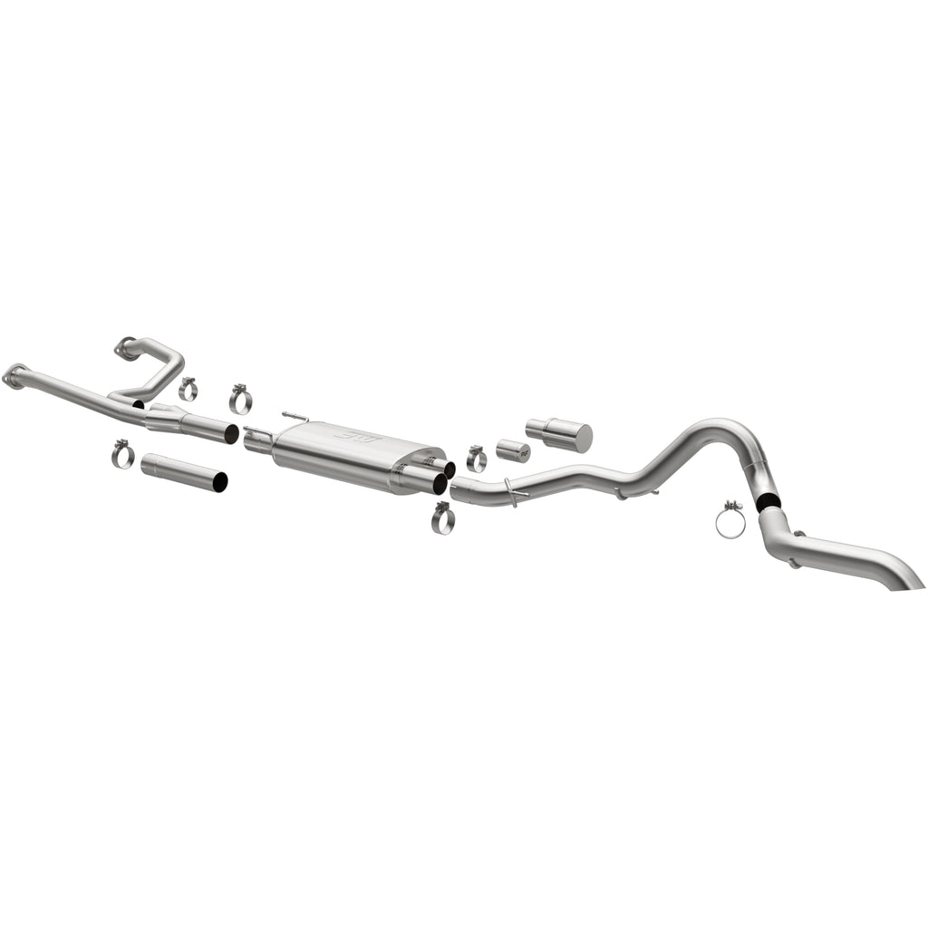 MagnaFlow Exhaust Products 19604 Overland Series Cat-Back System for Select Toyota Tundra