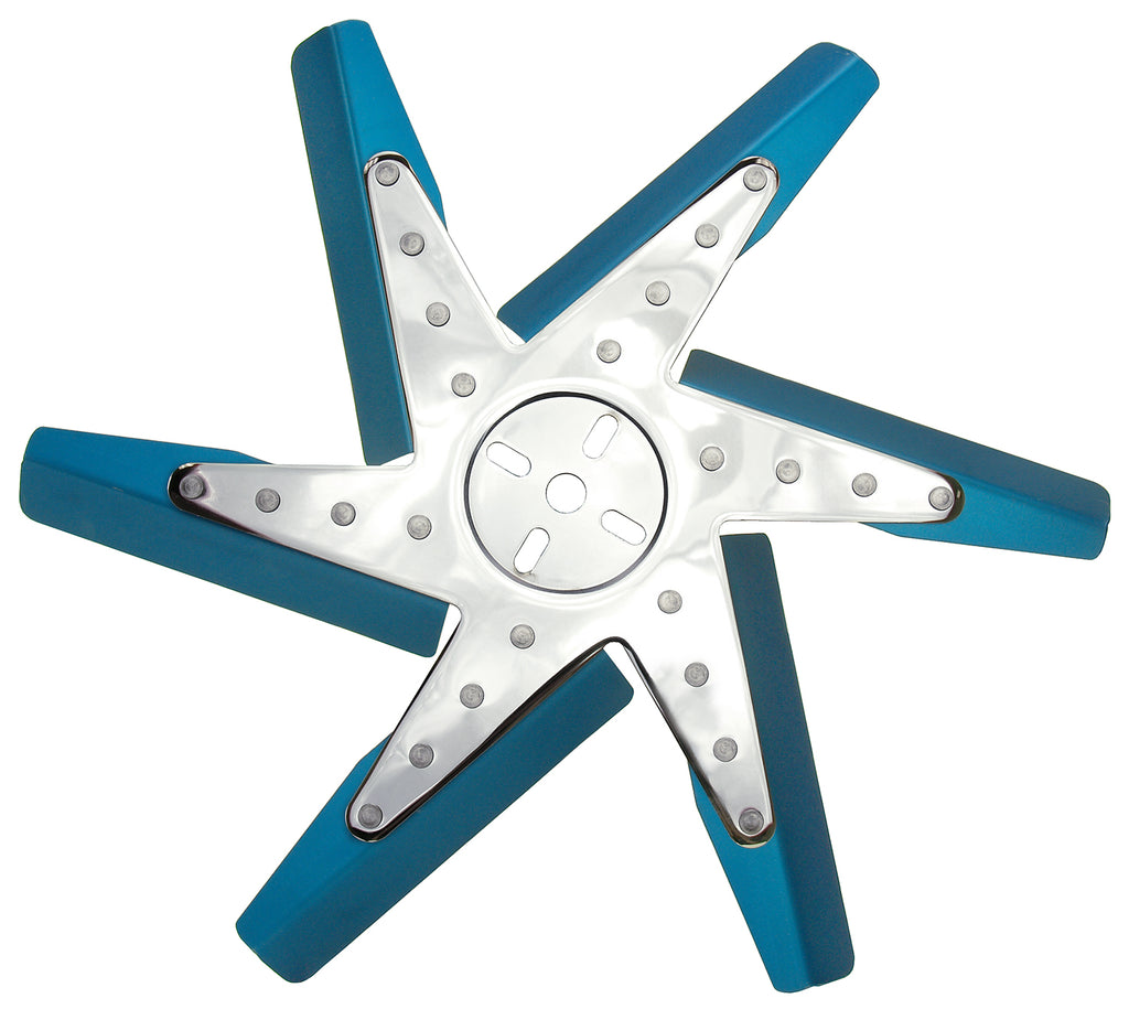 17-High-Performance-Alum-Standard-Rotation-Flex-Fan,-Blue-Blade-With-Chrome-Hub