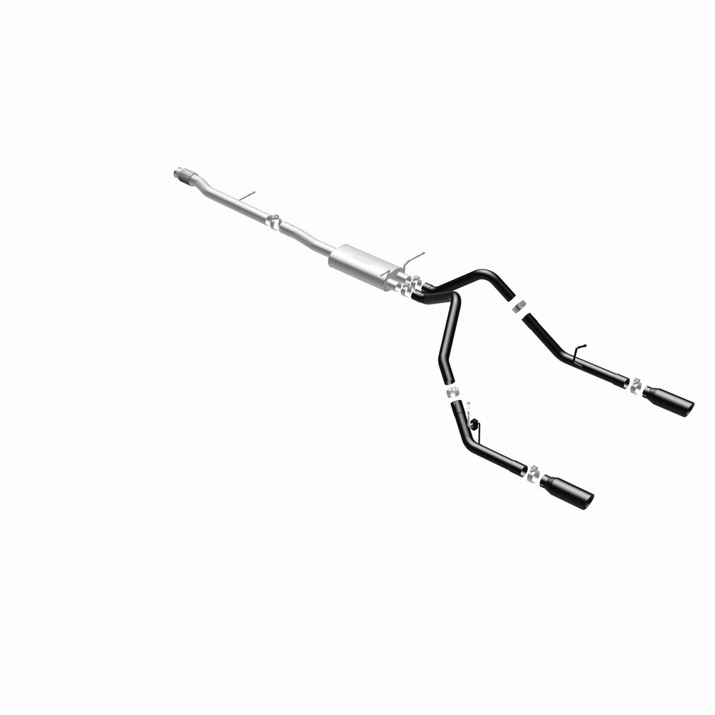 MagnaFlow Exhaust Products 15361 Street Series Black Coated Cat-Back System for Select Chevrolet Silverado 1500, Chevrolet Silverado LD, GMC Sierra 1500, GMC Sierra Limited