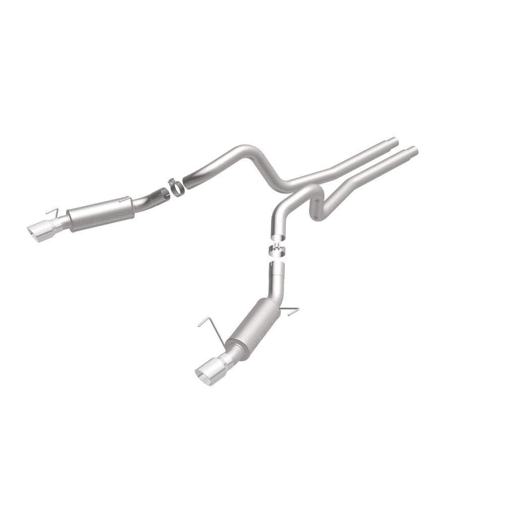 MagnaFlow Exhaust Products 16674 Competition Series Stainless 3 in Cat-Back for Select Ford Mustang
