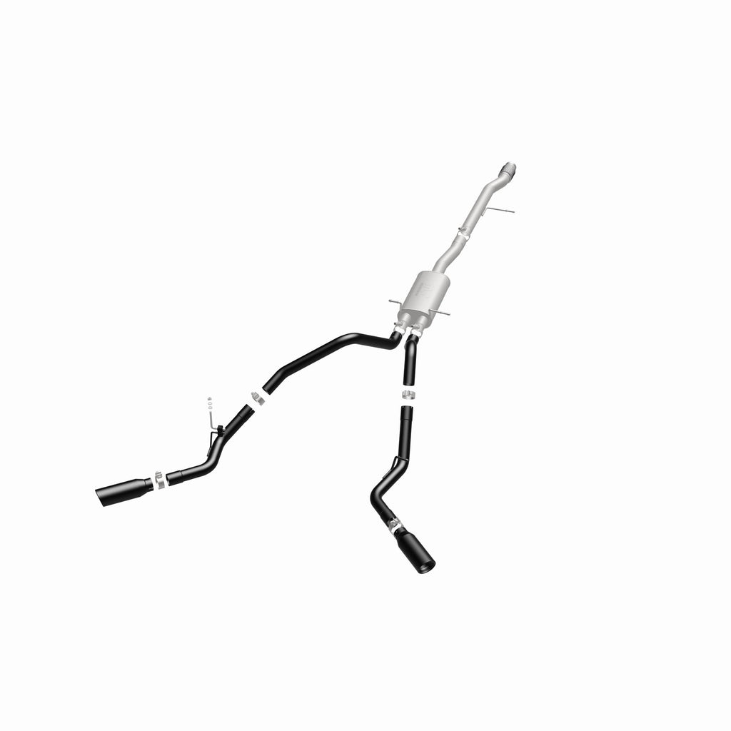 MagnaFlow Exhaust Products 15360 Street Series Black Coated Cat-Back System for Select Chevrolet Silverado 1500, Chevrolet Silverado LD, GMC Sierra 1500, GMC Sierra Limited