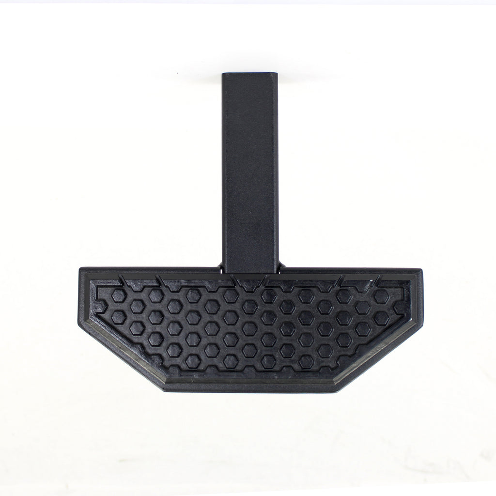 2In-Hitch-Receivers-Universal-Hitch-Step-With-Hex-Pattern-Step-Pad-Black