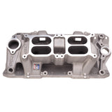 Edelbrock 7525 RPM Air-Gap SBC Dual Quad Intake Manifld