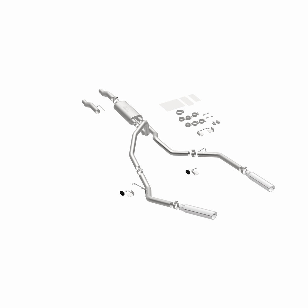 MagnaFlow Exhaust Products 15460 Street Series Polished Cat-Back System for Select Ford F-150