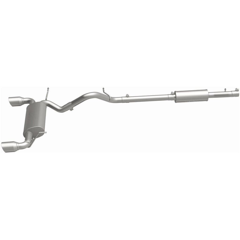MagnaFlow Exhaust Products 19327 Street Series Black Coated Cat-Back System for Select Jeep Wrangler, Jeep Wrangler JK