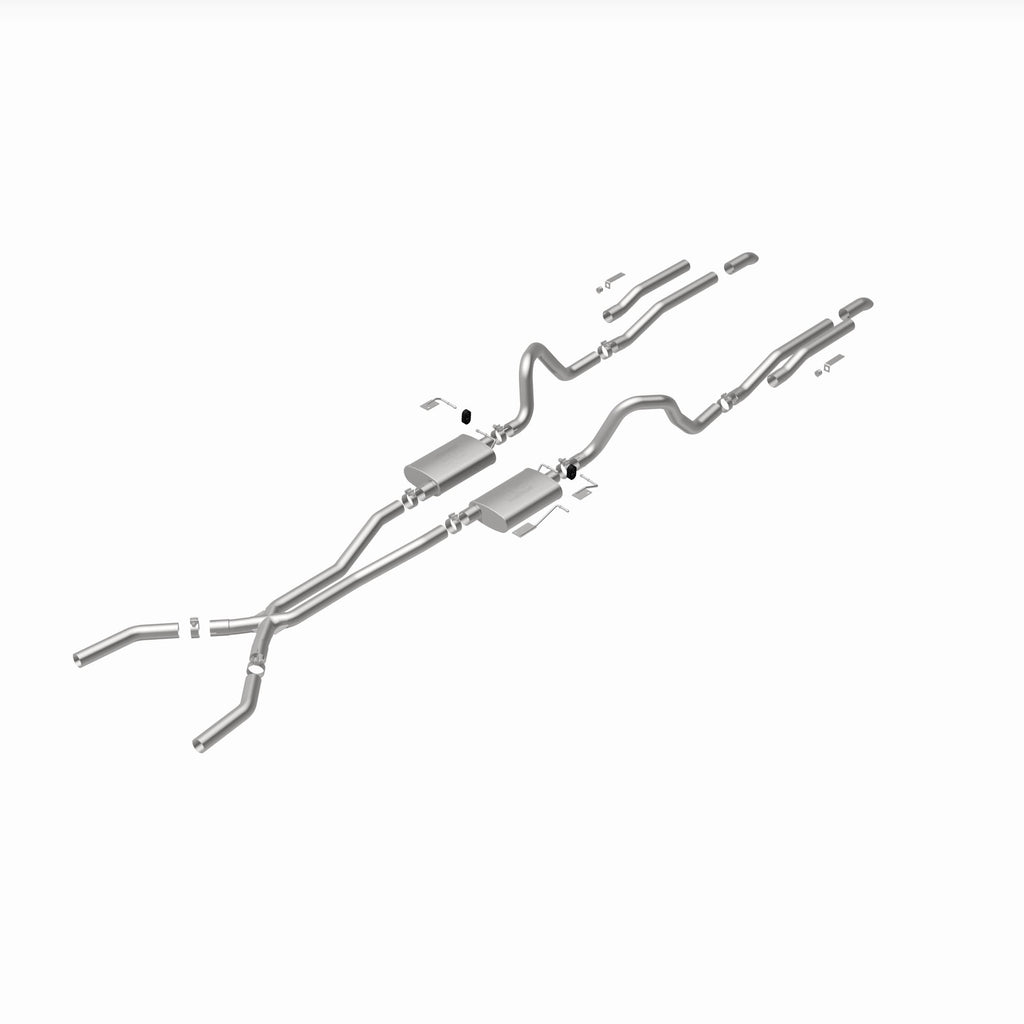 MagnaFlow Exhaust Products 19303 Street Series Polished System for Select Chrysler Cordoba, Dodge 330, Dodge 440, Dodge Charger, Dodge Coronet, Dodge Dart, Dodge Magnum, Dodge Monaco, Dodge Polara, Plymouth Belvedere, Plymouth Fury, Plymouth GTX,