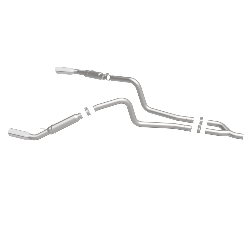 MagnaFlow Exhaust Products 16605 Competition Series Stainless 2.5 in Cat-Back for Select Ford Mustang