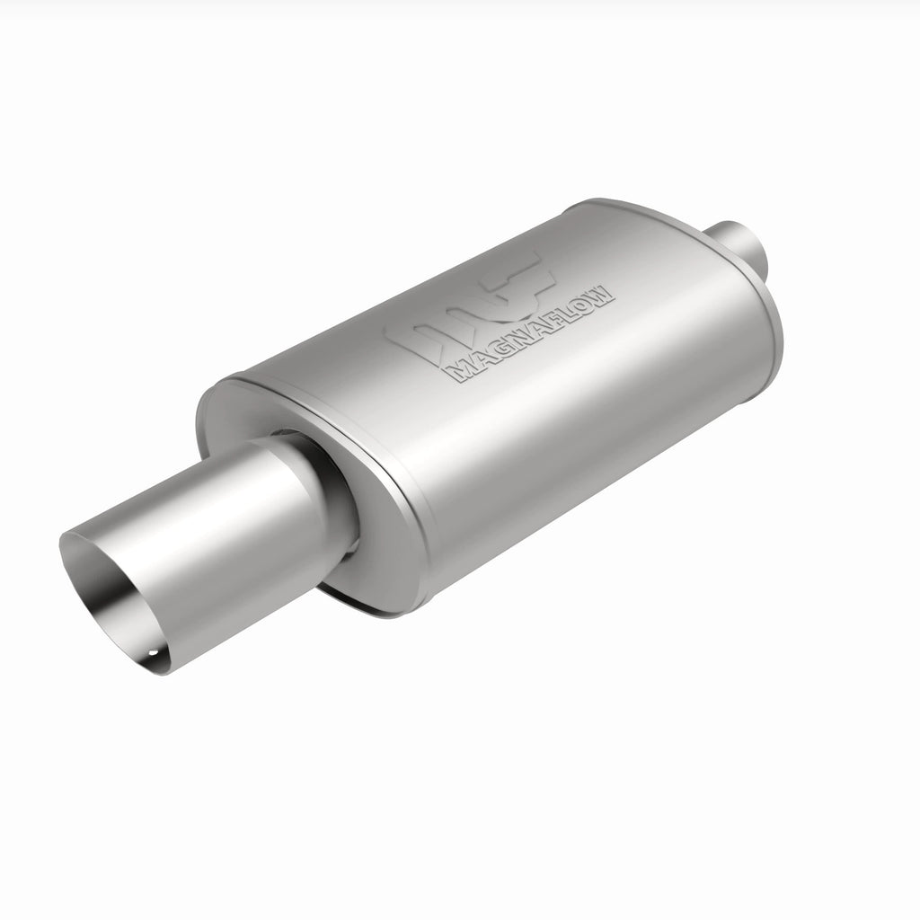 MagnaFlow Exhaust Products 14827 Straight-Through Performance Muffler; 2.25/4in. Center/Center; 5x14x8 Body