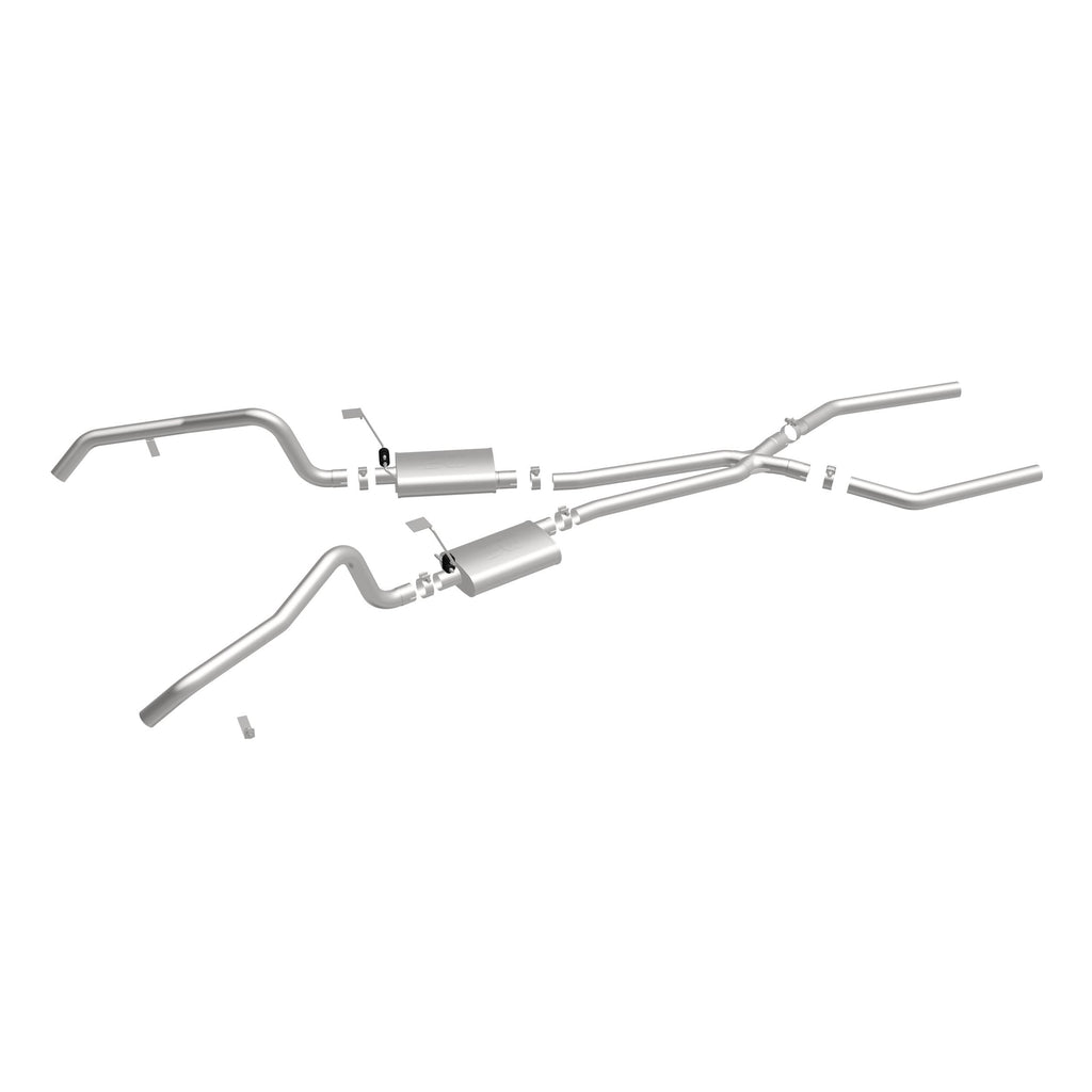 MagnaFlow Exhaust Products 15896 Street Series System for Select Buick Apollo, Chevrolet Camaro, Chevrolet Chevy II, Chevrolet Nova, Oldsmobile Omega, Pontiac Firebird, Pontiac Ventura