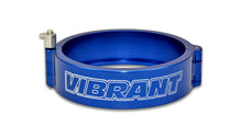 Load image into Gallery viewer, Hd-Quick-Release-Clamp-With-Pin-For-3.5-Od-Tubing---Anodized-Blue