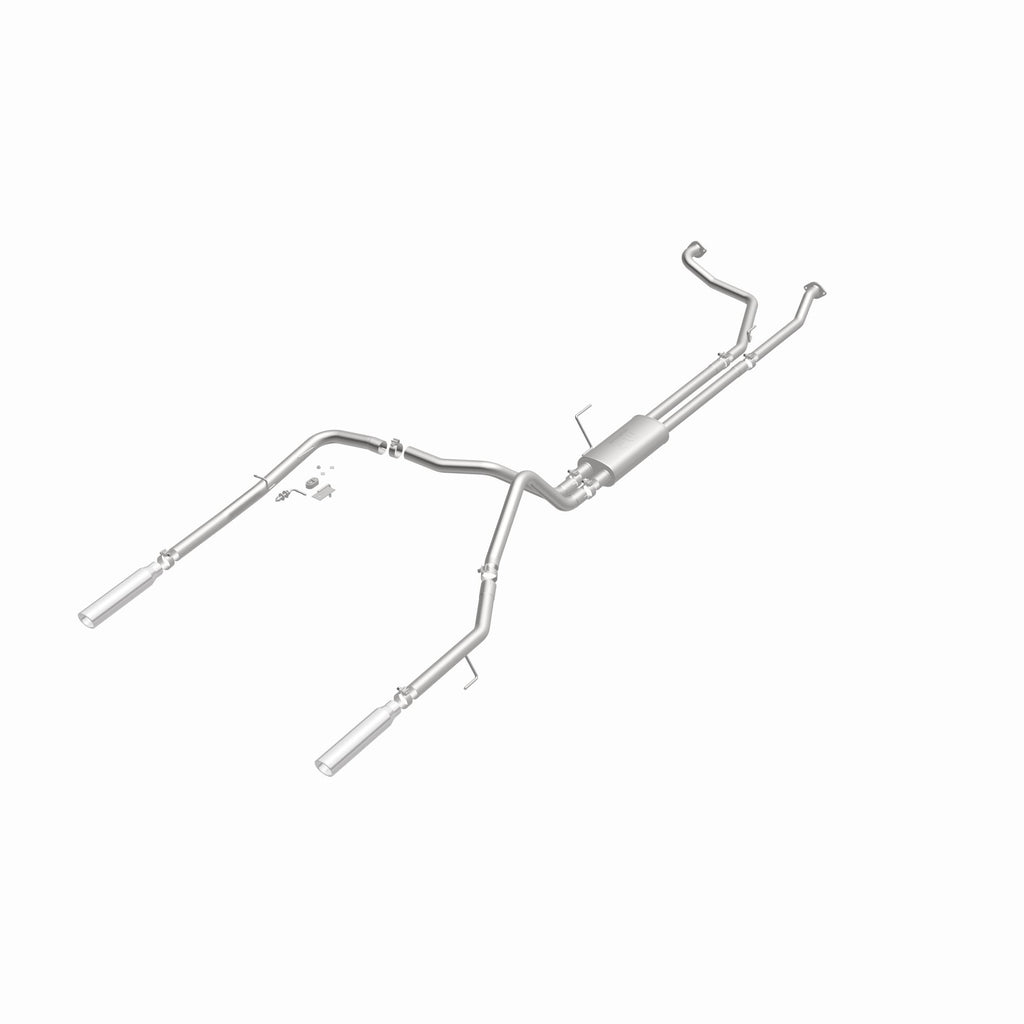 MagnaFlow Exhaust Products 15582 Street Series Polished Cat-Back System for Select Nissan TITAN