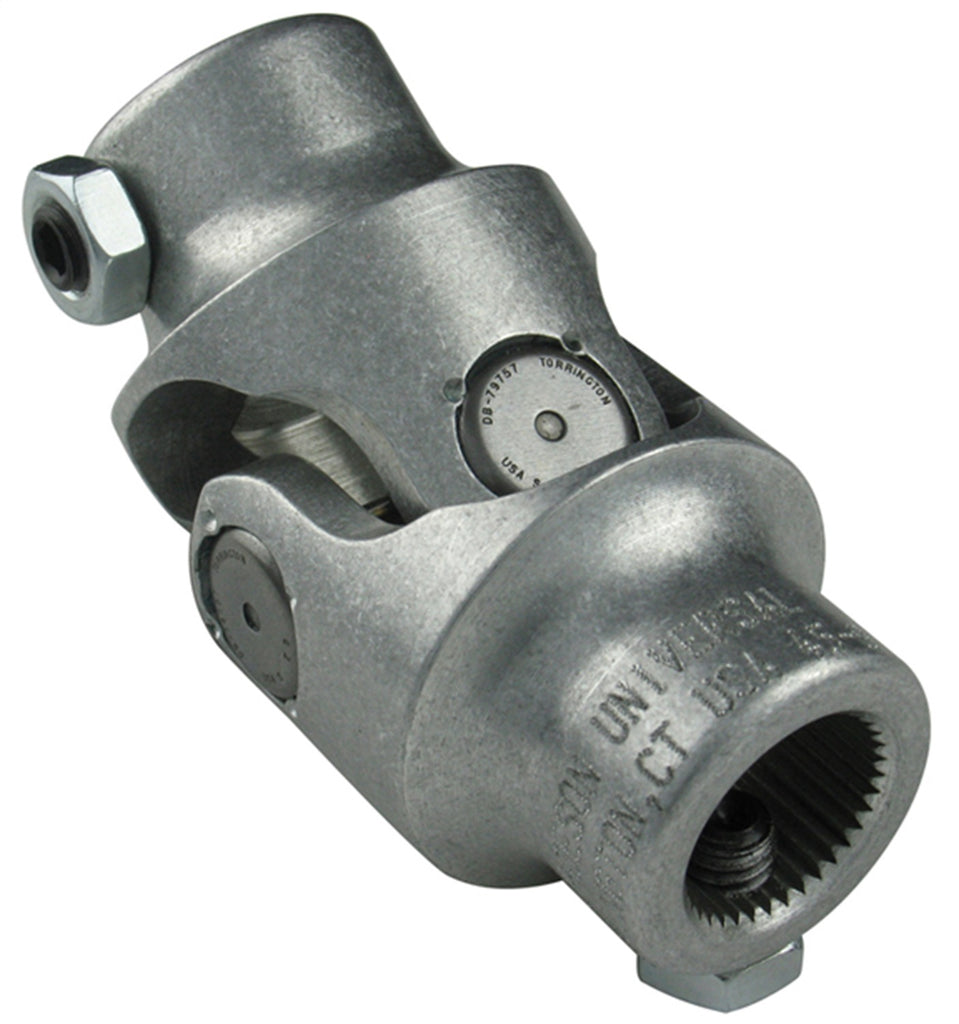 Steering-Universal-Joint;-Aluminum;-916-36-X-34-Smooth-Bore