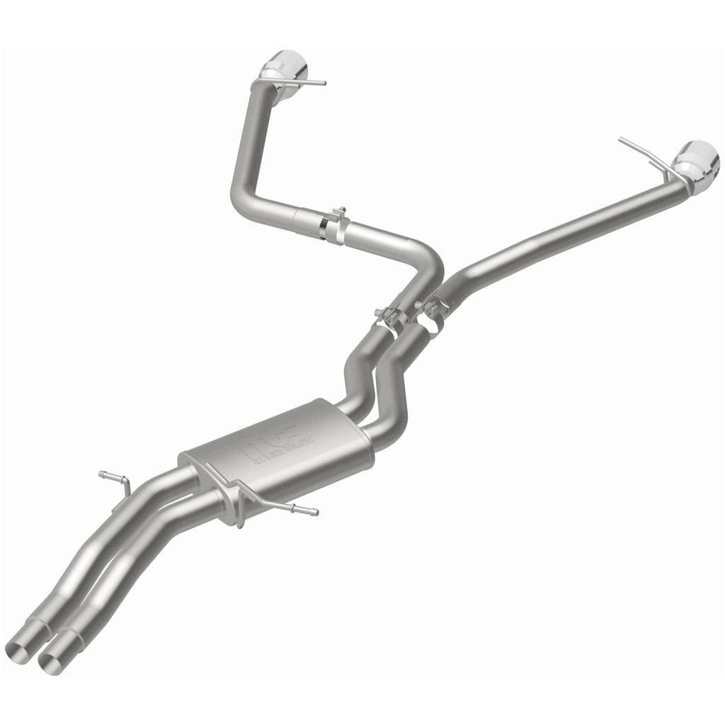MagnaFlow Exhaust Products 15378 Street Series Polished Cat-Back System for Select Audi Q5