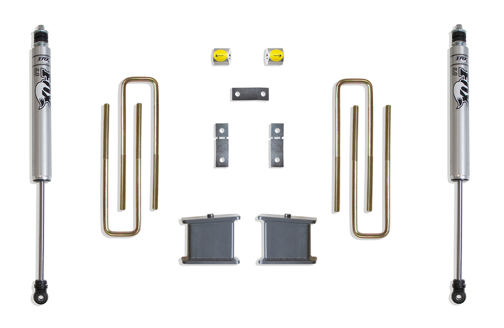 0721-Tundra-2Wd-Rear-4In-Rear-Lift-Box-Kit-W-Fox-Shocks