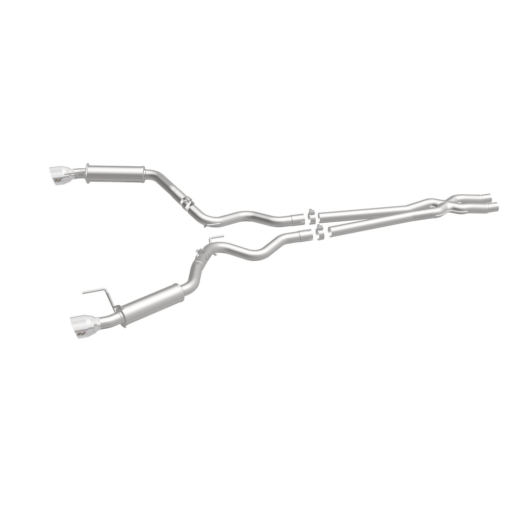 MagnaFlow Exhaust Products 19099 Competition Series Stainless 2.5 in Cat-Back for Select Ford Mustang